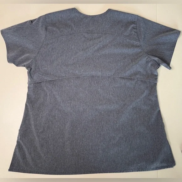 Carhartt Scrub Top Bundle XL Dog Park Print + Gray Force Modern Fit - Picture 8 of 11